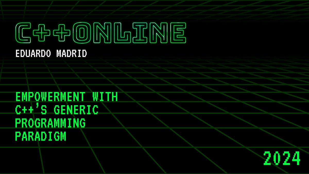 cpponlineconf's tweet image. CppOnline Session Announcement
Empowerment with C++'s Generic Programming Paradigm by @thecppzoo
cpponline.uk/session/empowe…
Register today at cpponline.uk/registration
#ChatGPT #GenericProgramming #Iterators #Stepanov #cpponline