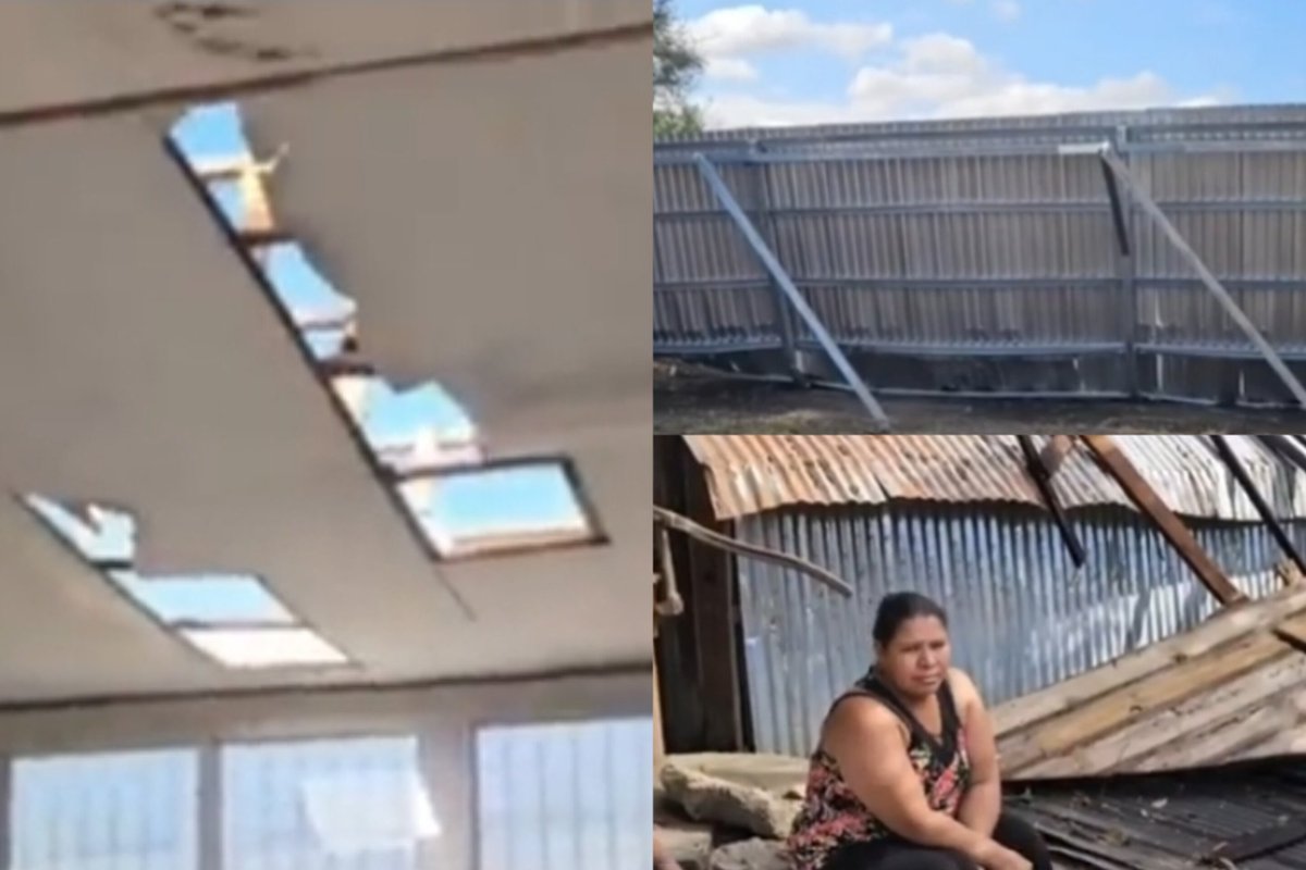 TE LO CUENTO: Debido al frente frío que ingresó a Honduras durante el domingo, se reportan daños sobre todo en los techos de unas 25 viviendas en varios sectores de El Paraíso. 

Lo anterior por los fuertes vientos racheados y granizados según informó Copeco.