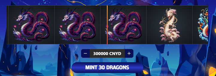 UPDATE:

For a better experience with large investors, we have reduced the Whale Box minimum, now the minimum for you to purchase the box is 300k tokens, remembering that you can change the amount manually to more NFTS if you wish.