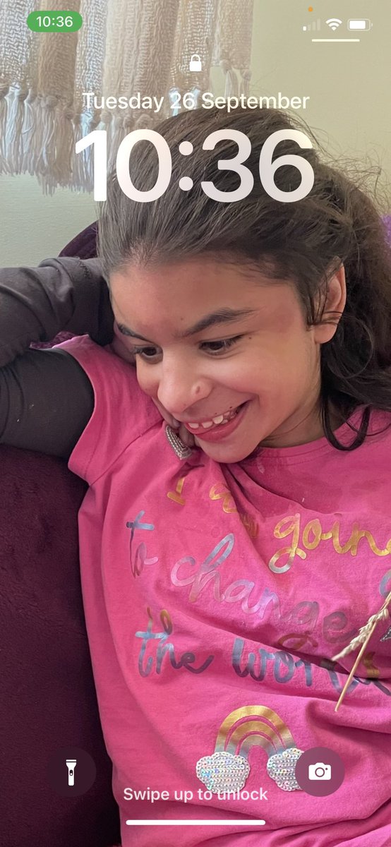 BevMCohen's tweet photo. @dankanmaybe my daughter Liora is autistic and also I think we are related!! My grandma was called Kitty Kanaber. Here is our gorgeous girl. https://t.co/epL8ZssL8r