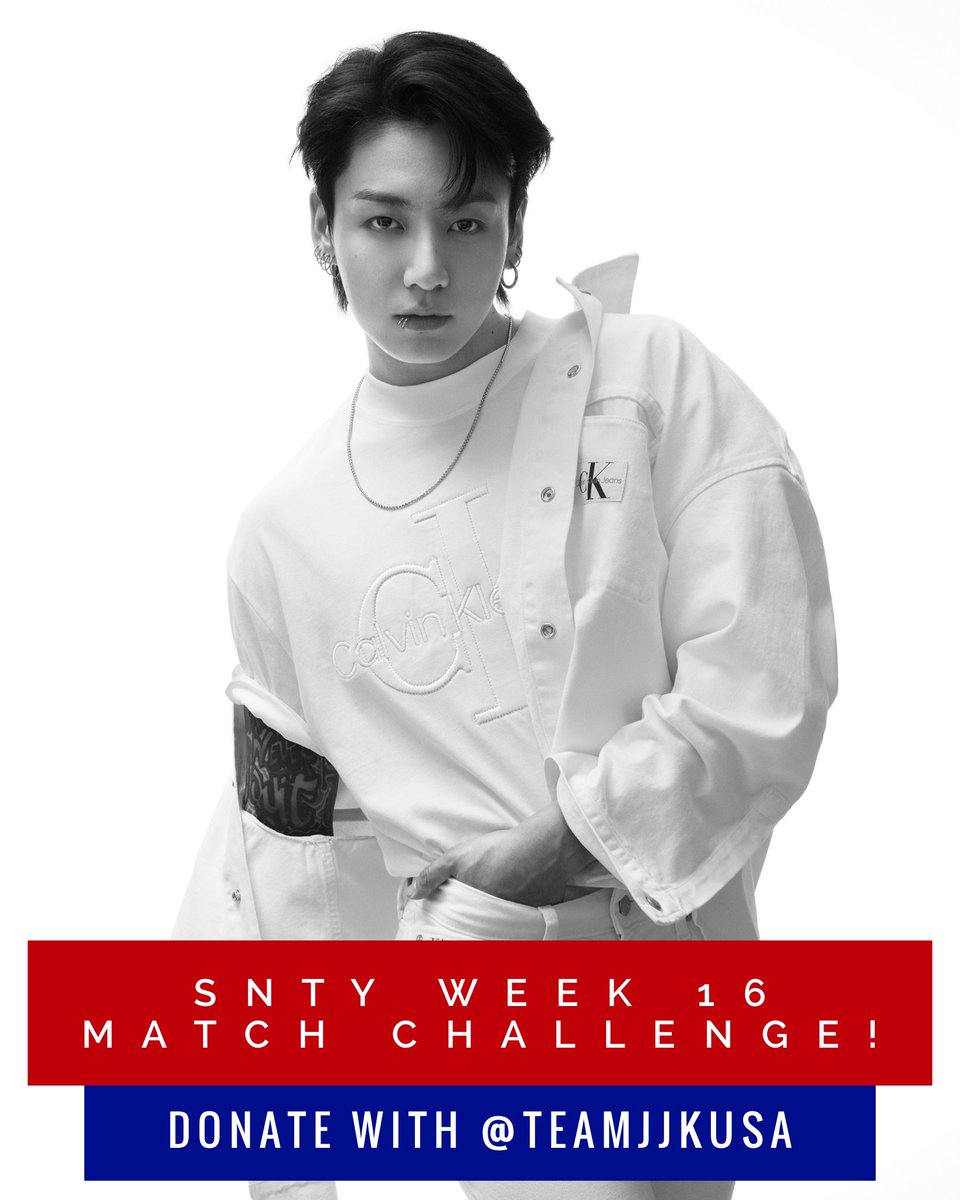 TeamJJKUSA's tweet photo. 🚨 SNTY WEEK 16 DONATION MATCH CHALLENGE‼️

🗣️ ARE YOU AS ANGRY AS I AM? DONATE WITH ME‼️I will personally match donations dropped under this tweet in the next 6 hours -UP TO $200 USD‼️

https://t.co/0oCpHu47we

WE NEED MORE FUNDS for week 16 sales. Please donate any amount. Every $ counts and they all add up. Can I get 200 people to donate $1? Or 20 people to donate $10? I'll tally the donations in 6 hours and match them (up to $200). If we raise more than that, WELL THAT WOULD BE AMAZING TOO. We really need your help this week. Put your anger HERE! Let's fight back with our devotion and SUPPORT!
