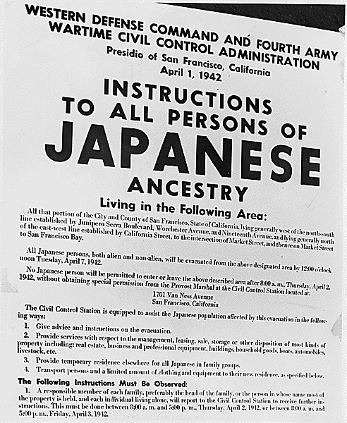 DrPnygard's tweet photo. Today in 1942-responding to white America's paranoia after #PearlHarbor-U.S. President Franklin Roosevelt signed #ExecutiveOrder9066, a "war measure" that led to some 112,000 people of Japanese ancestry, including many American citizens, being forced into internment camps. #WW2 https://t.co/cyV9aG6dyd