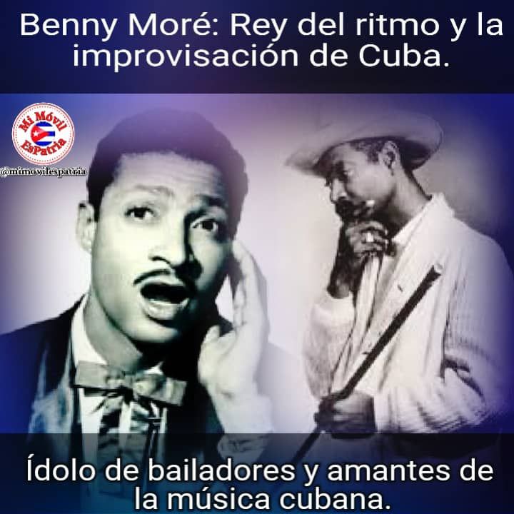<a href="/mimovilespatria/">mimovilespatria</a> <a href="/DiazCanelB/">Miguel Díaz-Canel Bermúdez</a> <a href="/PartidoPCC/">Partido Comunista de Cuba</a> <a href="/cafemartiano/">❤️Café Martiano 🇨🇺</a> <a href="/DrRobertoMOjeda/">Dr. Roberto Morales Ojeda</a> <a href="/FMC_Cuba/">FMC de Cuba</a> <a href="/UJCdeCuba/">UJC de Cuba</a> <a href="/cdr_cuba/">CDR de Cuba</a> <a href="/DefendiendoCuba/">Defendiendo Cuba</a> @Cuba_PorSiempre <a href="/feemdecuba/">@FEEMdeCUBA</a> Beny Moré, el rey del ritmo y la improvisación en Cuba.
#CubaEsCultura 
#MiMóvilEsPatria