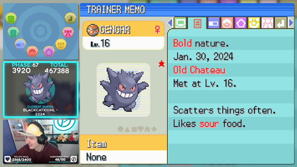 Has to be this gengar! craziest hunt I've done so far!