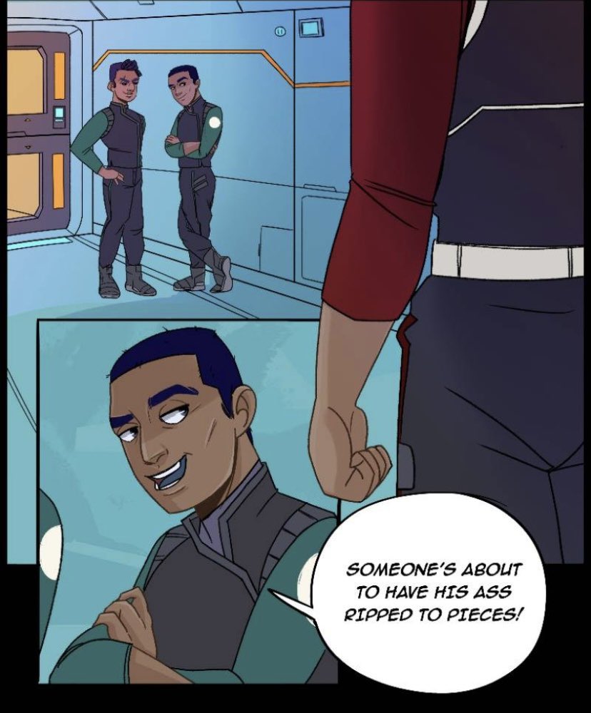 MissEmiwan's tweet photo. Hi!!!!! I never come here. But I should 🌝 here’s the link to my comic KeplerII ✨🚀 please go read 😳

https://t.co/872vOxrLme

In the meantime, here’s some panels from Chapter 02🙊 #comic #webtoon #scifi #webcomic #art https://t.co/SW0Noxjtgl