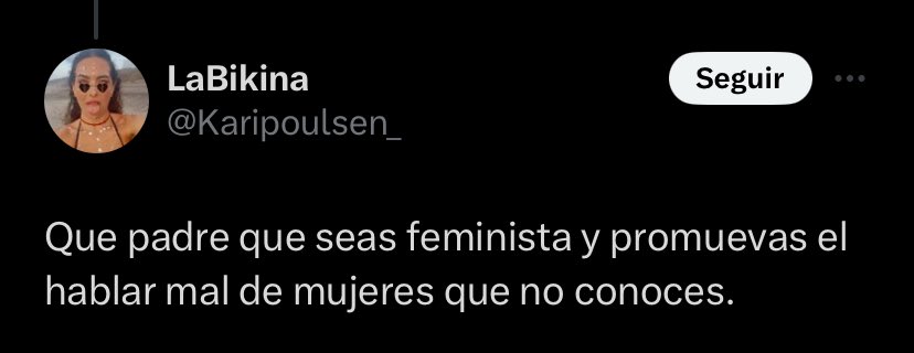 LittleZeppelin's tweet image. Se te cayó este tuit @Karipoulsen_ 

Ser feminista no es apoyar discursos racistas y clasistas como el tuyo Karina, hazte responsable de lo que dices.