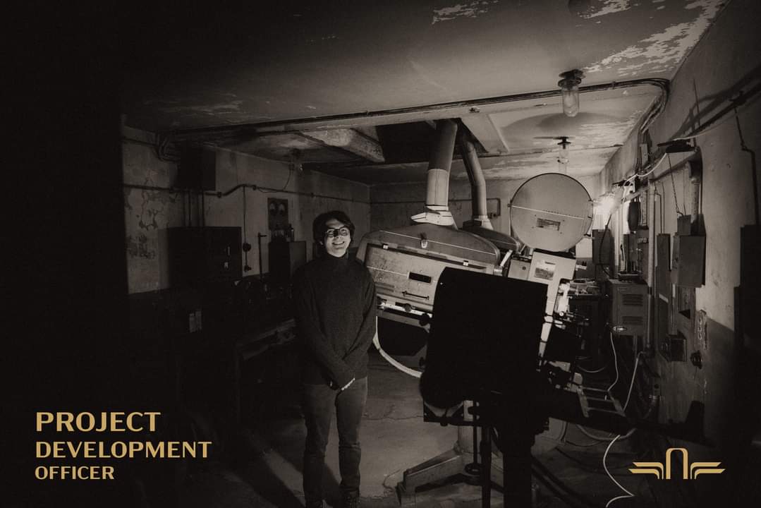 🎉 We are delighted to announce the appointment of a Project Development Officer, the Broadway Cinema's first employee in 48 years, Kyle Macfarlane!pres