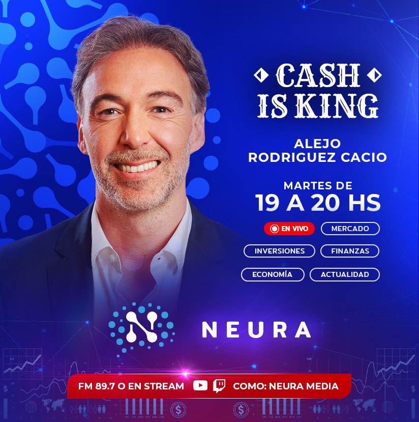 Todos los martes de 19 a 20 #CashIsKing | Con Alejo Rodríguez Cacio. @alejobaltasar