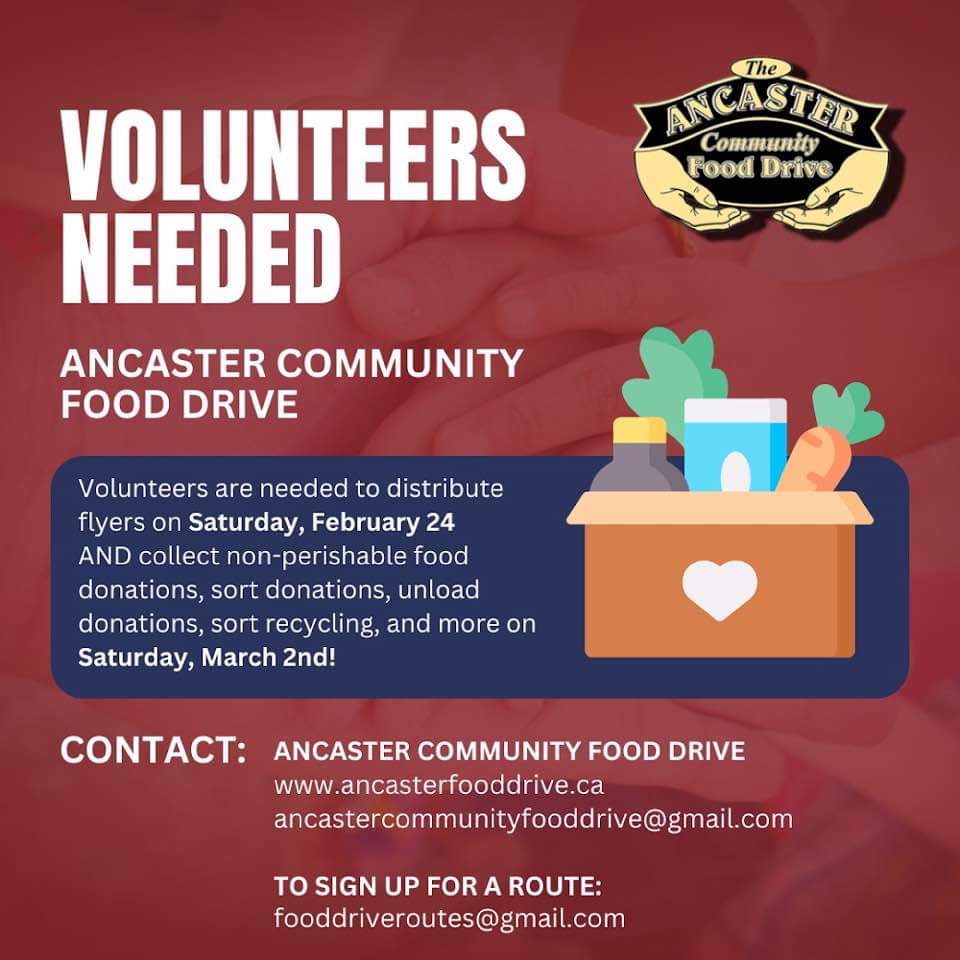 Ancaster Community Food Drive tweet media