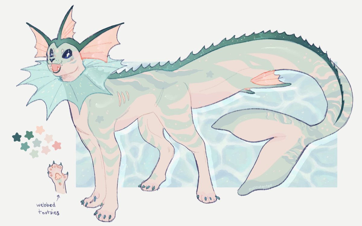 quick lil vaporeon adopt!