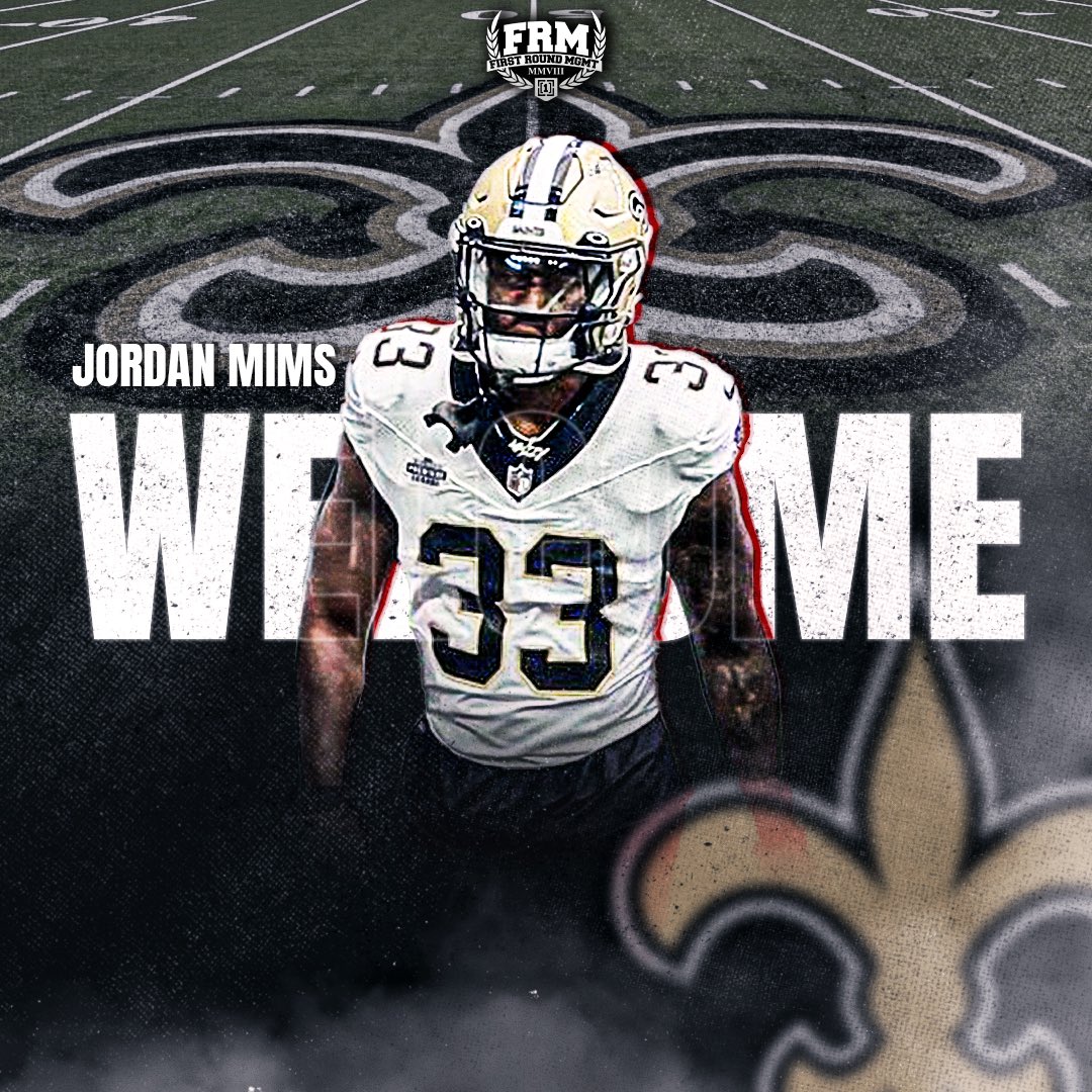 Shawn O'Gorman (@agent__og) on Twitter photo Cali ↔️ FRM pipeline strikes again
Help me welcome New Orleans <a href="/Saints/">New Orleans Saints</a> RB - Jordan Mims (<a href="/jmims23/">Jordan Mims</a>) to the <a href="/FirstRoundMgmt/">FirstRoundMgmt</a> family.⚜️
Time to get busy in ‘24 J Mims!
#RBBluePrint #JustTheNewGuy #BigWestCoastGuy Cali ↔️ FRM pipeline strikes again
Help me welcome New Orleans <a href="/Saints/">New Orleans Saints</a> RB - Jordan Mims (<a href="/jmims23/">Jordan Mims</a>) to the <a href="/FirstRoundMgmt/">FirstRoundMgmt</a> family.⚜️
Time to get busy in ‘24 J Mims!
#RBBluePrint #JustTheNewGuy #BigWestCoastGuy