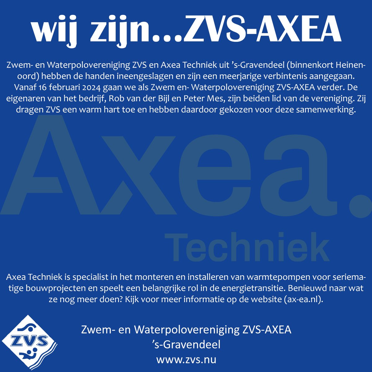 ZVSnu's tweet photo. Axea Techniek is nieuwe verenigingssponsor ZVS te ‘s-Gravendeel. 

https://t.co/I03hAqblGY… 

#waterpolo #zwemmen #KNZB #ZVSnu #sgravendeel #hoekschewaard #verenigingssponsor #clubsponsor #sponsor #AxeaTechniek https://t.co/w6TdmT6uQN