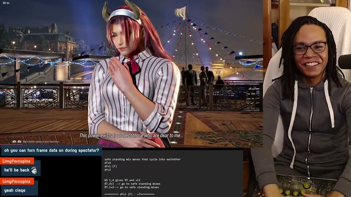 Tricky_Eileen's tweet image. Powering up my Tekken game with the help of goddess @shinobrii and VF brother @LimyPorcupine 🎮💡. Dived into a session packed with pro tips and transformative insights. Ready to share our journey to Tekken mastery with you all. #TekkenTraining #GamingInsights