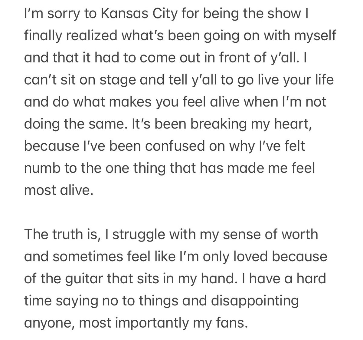 WyattFlores10's tweet photo. Oxford, OH is cancelled with refunds available at the original point of purchase. Detroit and Toronto will be rescheduled at a later date. (1/2) https://t.co/gzNqvMoqRx