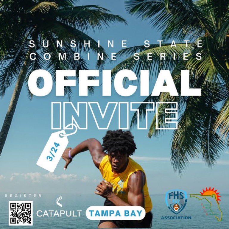 Very blessed to receive an invitation to the Sunshine State Combine‼️ <a href="/FACACoach/">FACA</a> <a href="/SSCombineSeries/">Sunshine State Combine Series</a> <a href="/FlaHSFootball/">FloridaHSFootball.com</a> <a href="/H2_Recruiting/">Hasani (H2) | Football Recruiting</a> <a href="/larryblustein/">Blustein Recruiting</a> <a href="/LP_COACHLUD/">Brandon Ludwig</a>