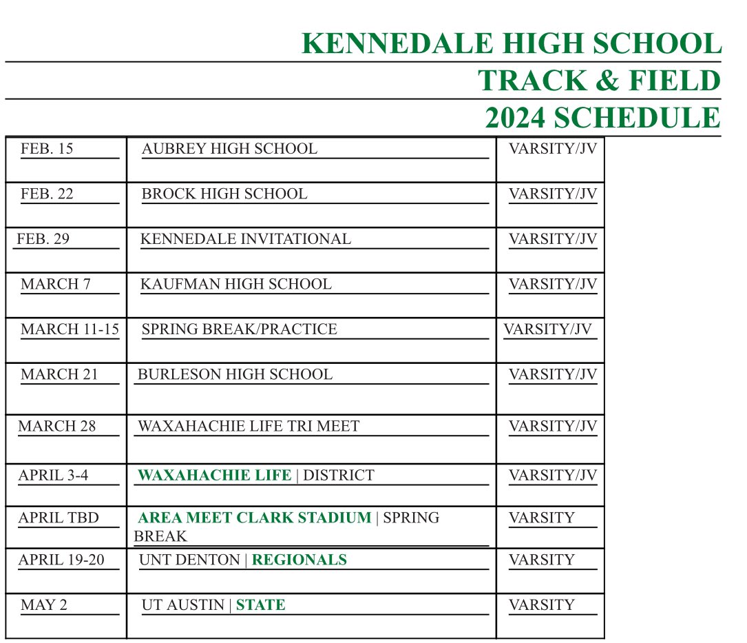 Kennedale T/F tweet media