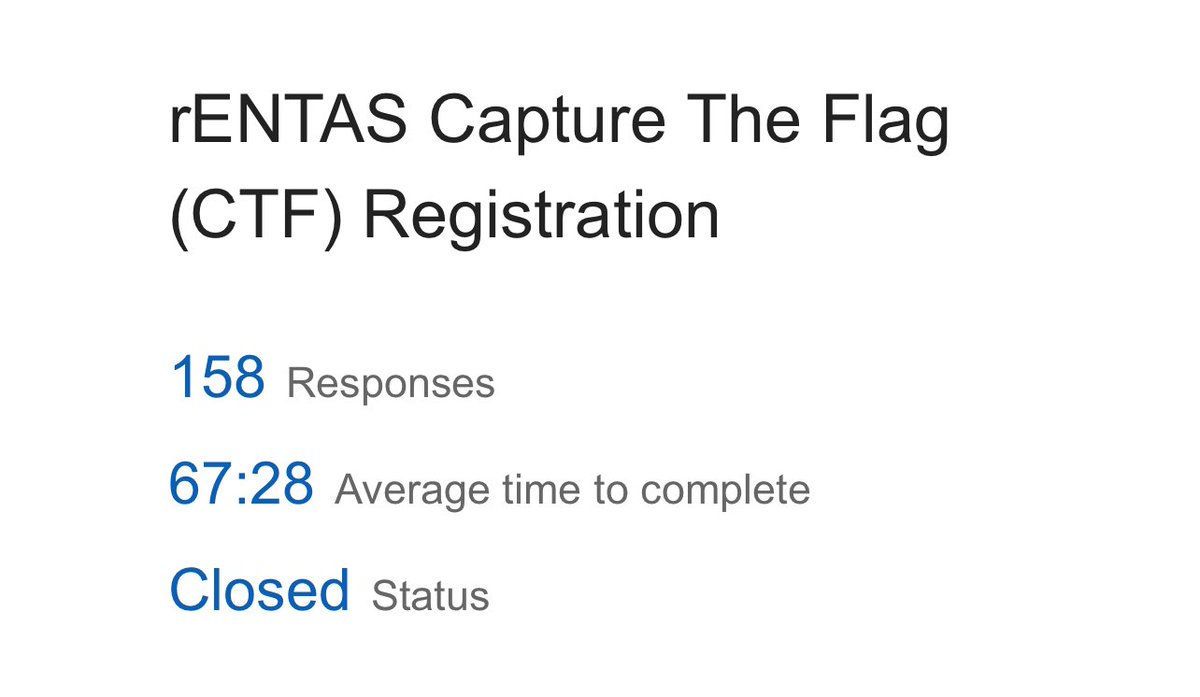 rawsec_my's tweet image. We exceeded our target of 140 teams. We managed to get 158 teams which is equivalent to 474 participants to compete in rENTAS CTF. Let’s see which team will be representing central region in rawSEC Grand CTF Finals during MINICON 2024. See you in #rentas #rawsec