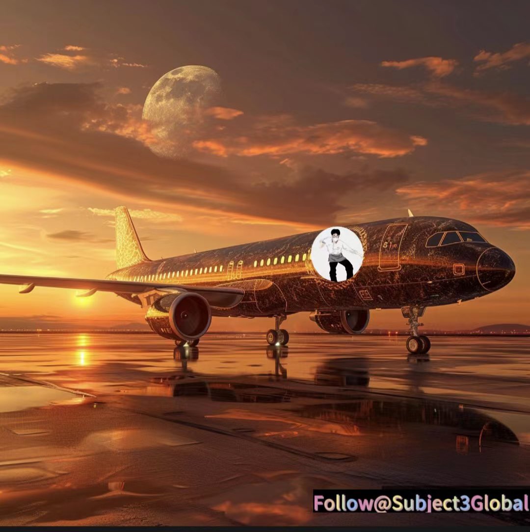#subject3  is ready for takeoff. ✈🌕
