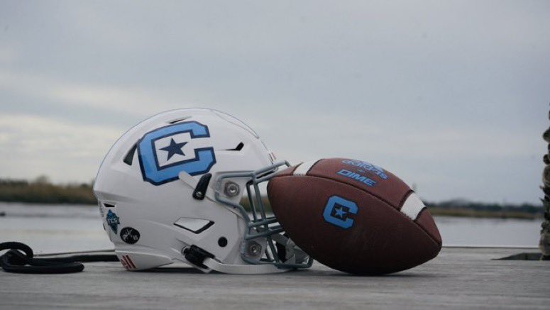 Blessed to receive an offer from The Citadel!! @coachdannylewis @CoachPCovington