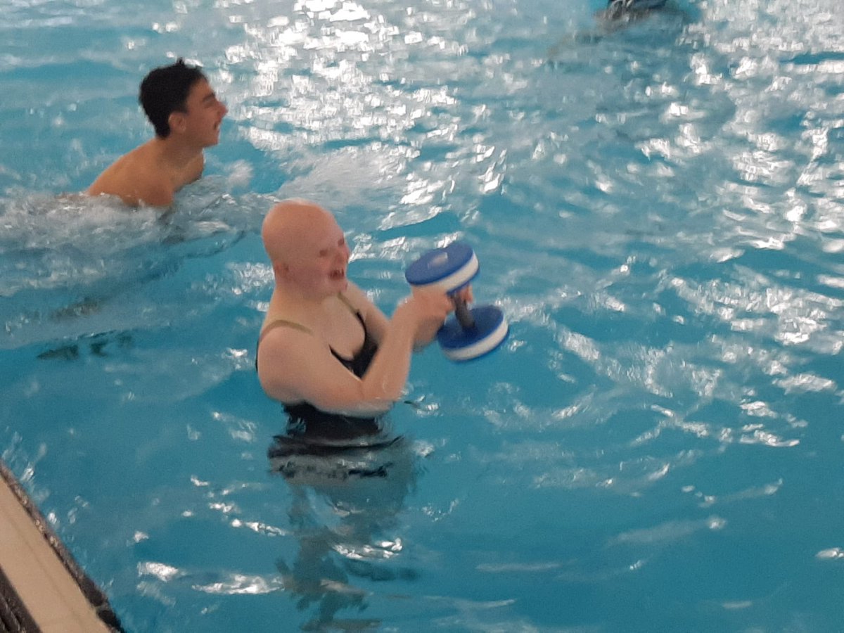 We gave water Zumba and water dancing a try today and it went down a treat with some of our POD 5 pupils. Even the staff were exhausted after all the hard work put in by everyone in the water. The pupils definitely challenged us to keep up the energy. #LearningWithoutLimits