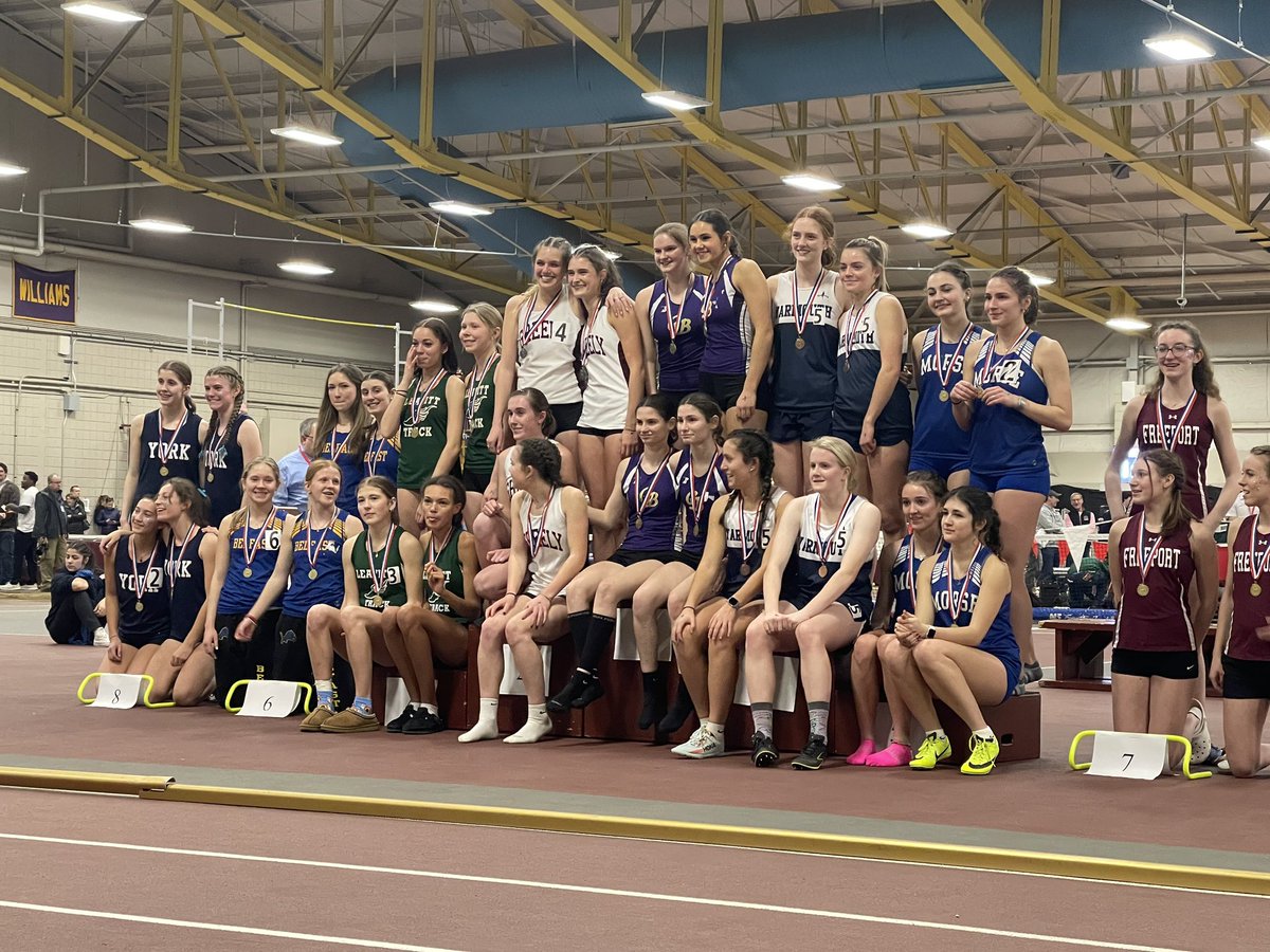 Congratulations to our girls relay team for finishing 6th at States!