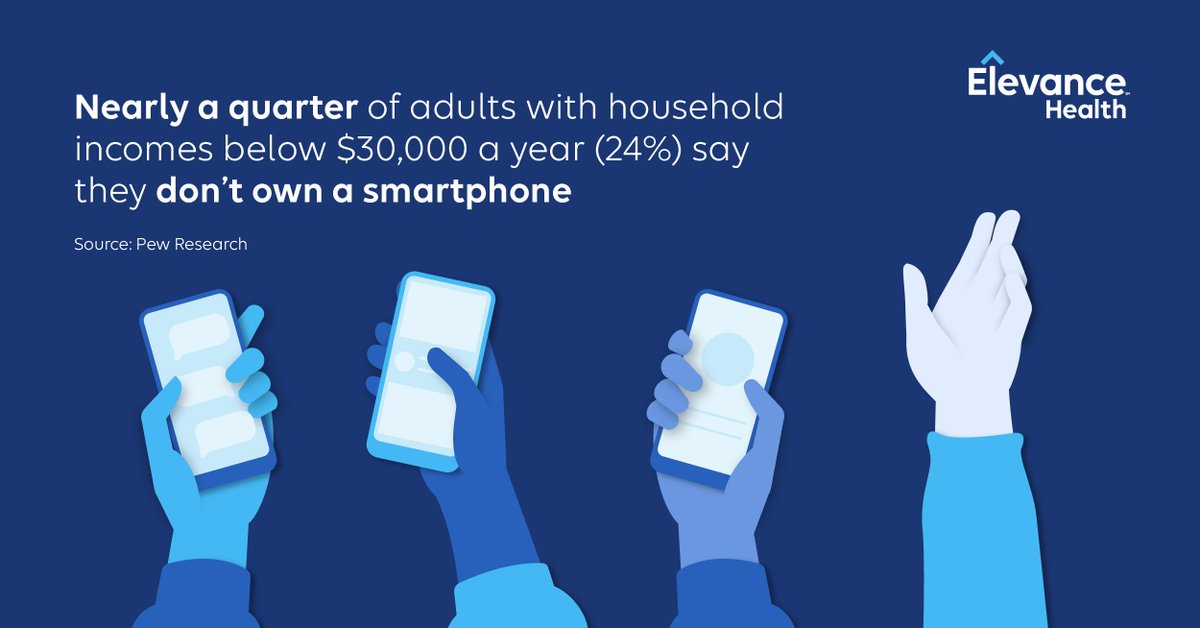 Without access to home internet and/or smartphones, many people experience a digital divide that can negatively impact their health and social needs. Here’s how Elevance Health is addressing broadband internet as a social driver of health (#SDOH).

ow.ly/XIja30sA5Bs
