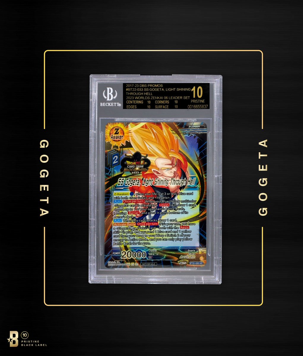 On showcase today is a black label of the 2023 World Championship Top 4 card  - a rare masterpiece awarded to the final 4 participants in the World  Championship. Limited to just