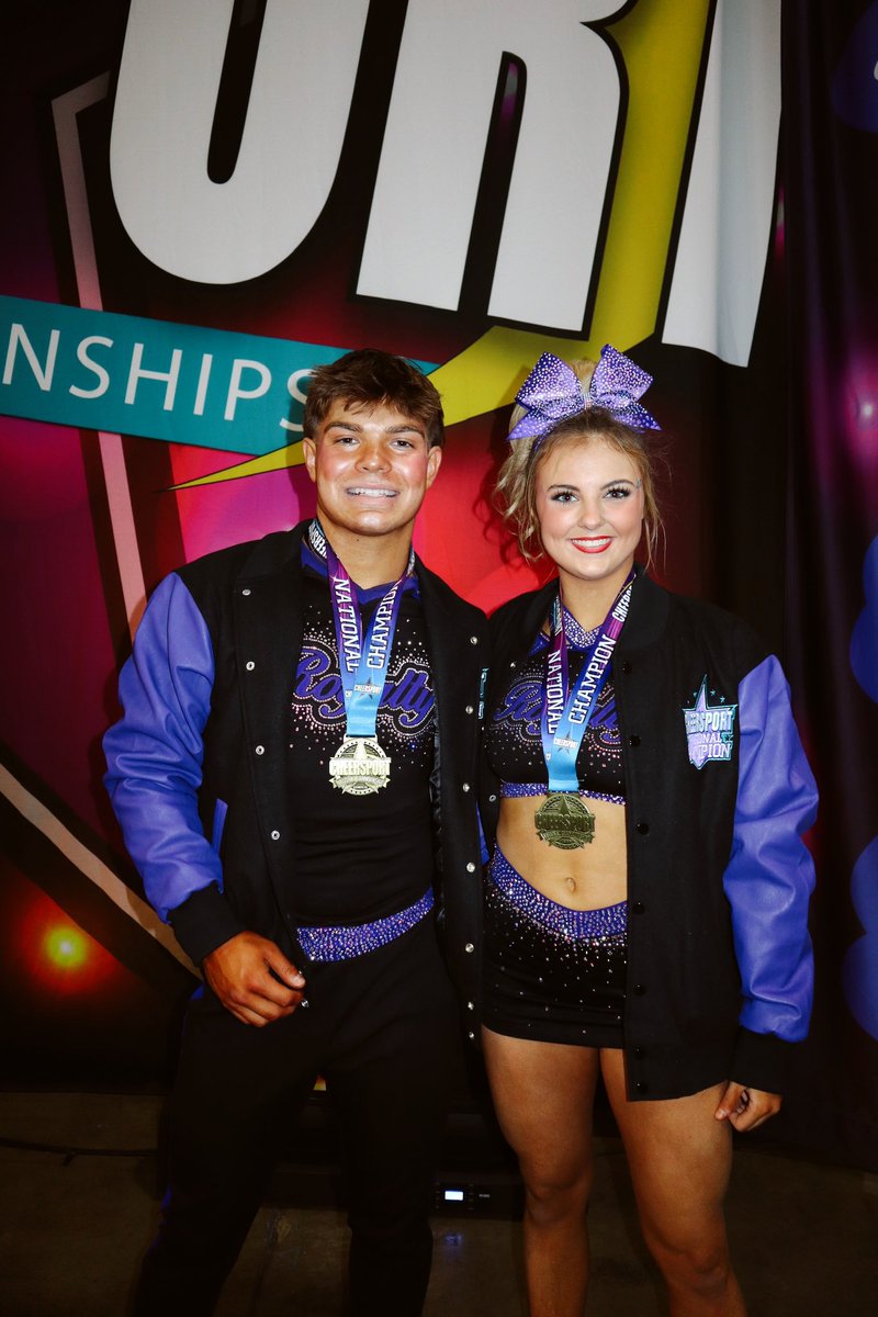ReidSnow5's tweet photo. Cheersport Champions💜 https://t.co/DPy7CUEhQQ