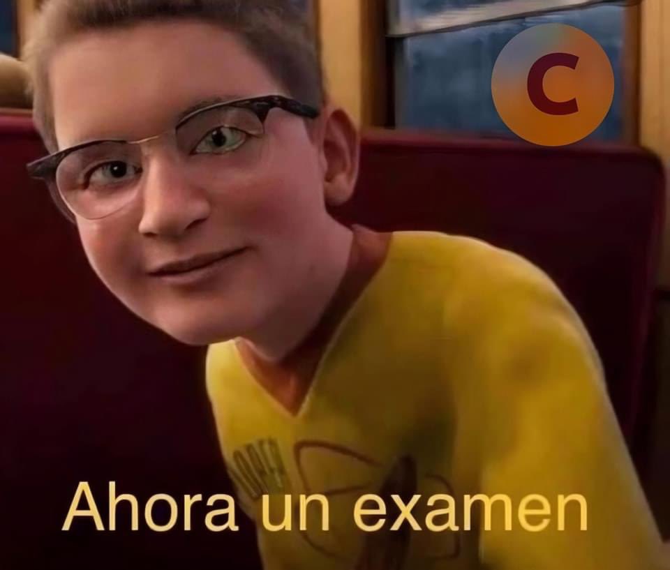 El profe después de pasar las diapositivas como si fueran historias de instagram: