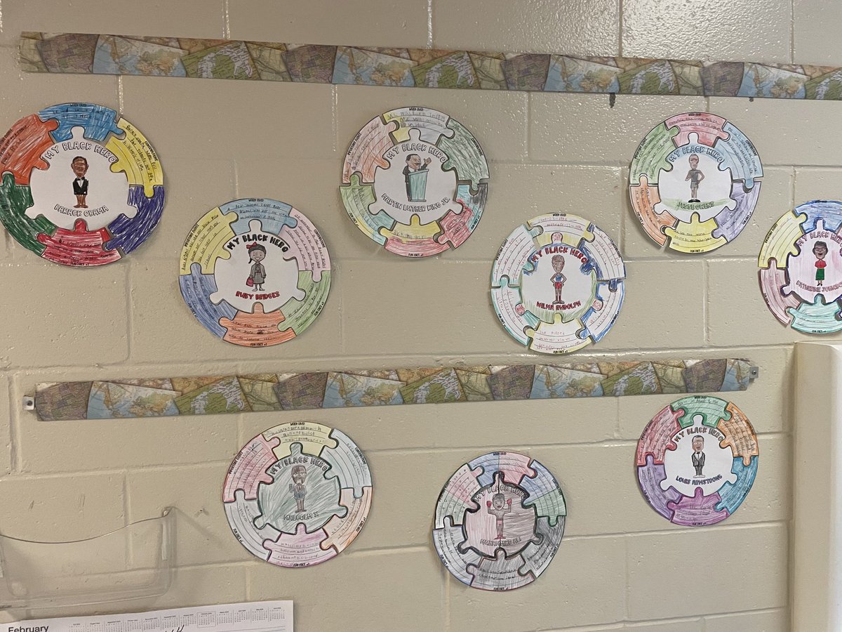 Fourth grade students and teachers at Cheatham Hill ES are celebrating Black History Month in diverse ways. I LOVE it❣️🙌🏾 ⁦<a href="/CheathamHillES/">Cheatham Hill</a>⁩