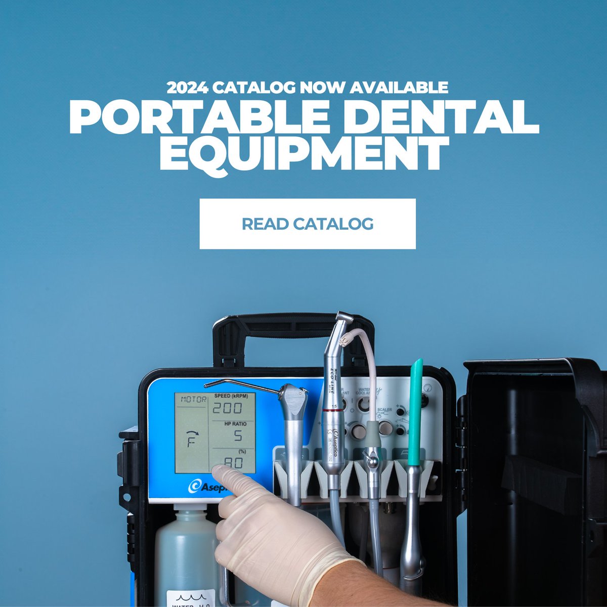 Thinking about buying/upgrading your mobile dental system? Check out our revamped Portable Dentistry section in our 2024 catalog. 

Learn about the New 2024 Aseptico Catalog here: ow.ly/Iulb50QFpWs

 #PortableDentistry #Dentistry