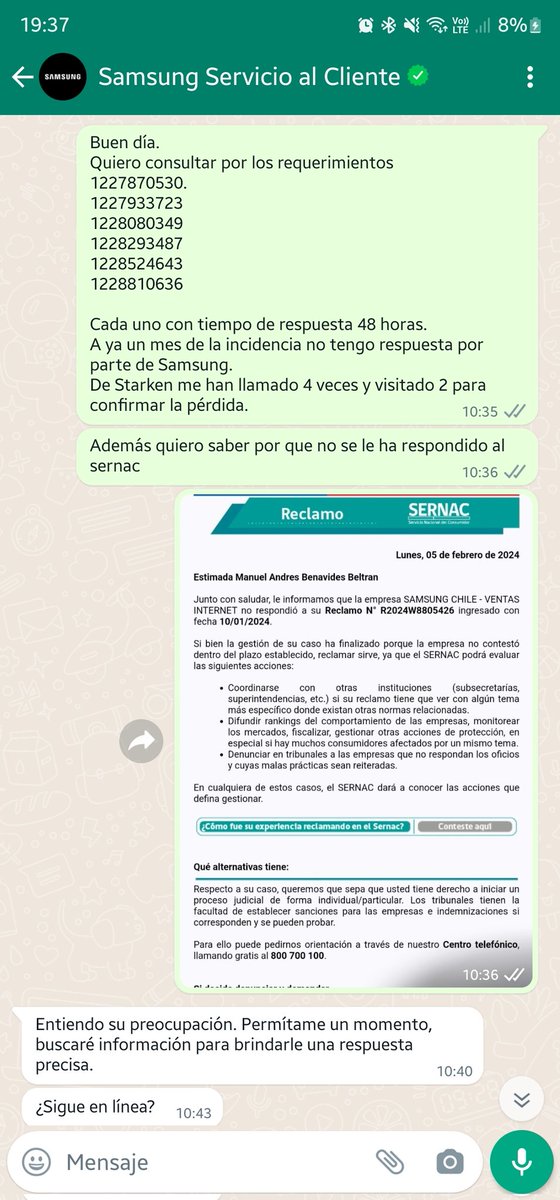 Manu_Stark's tweet photo. @SamsungChile Por que mejor no se deciden a responder esto.... https://t.co/XGS00AAGxV