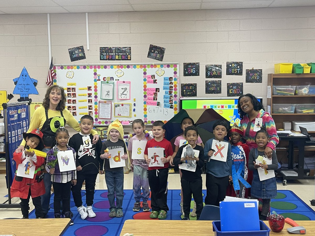 AYCOCKSCHOOL's tweet photo. Our @AYCOCKSCHOOL Kindergarten friends enjoyed dressing up as Letterland characters on Friday! https://t.co/GJYGTgFiGp