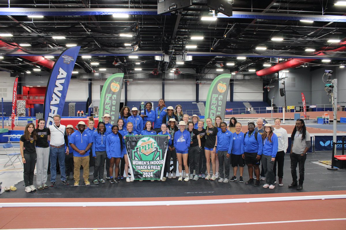 Introducing the first ever PBC Women’s Indoor Track &amp; Field Champions, @erauxctf 🤩🏆

#PBCDOMINANT