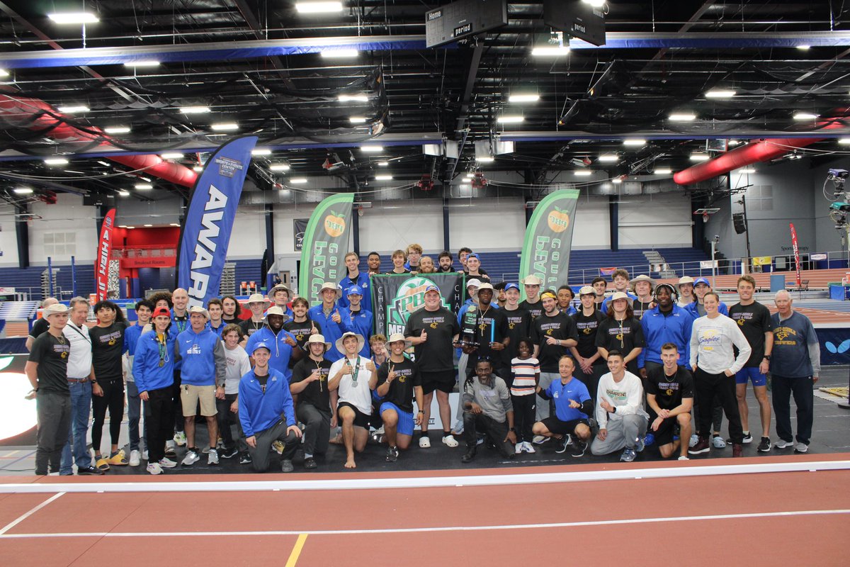 Introducing the first ever PBC Men’s Indoor Track &amp; Field Champions, @erauxctf 🤩🏆

#PBCDOMINANT