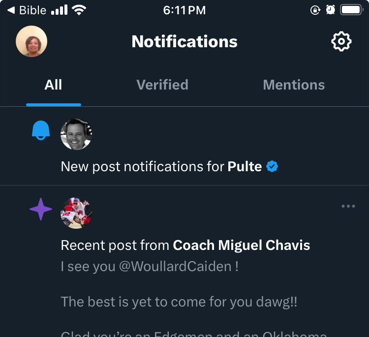 HicksCharissa's tweet photo. @pulte Notifications are on and ready!  $CharissaHicks https://t.co/jToeCUyZQM