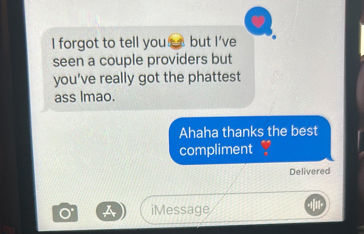 Haha this is the BEST compliment 😂♥️🍑