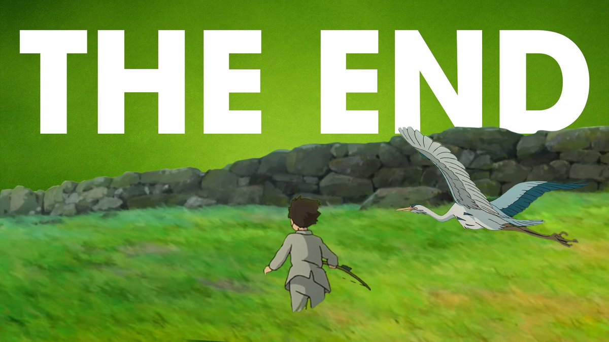 The Boy and the Heron is an important animated work because it’s at the intersection of so many questions. I don’t know many people that could sit with watching it once, it begs to be rewatched and then talked about. Here is my thought:

Grief is messy.

youtu.be/zy8M0lrh32M?si…