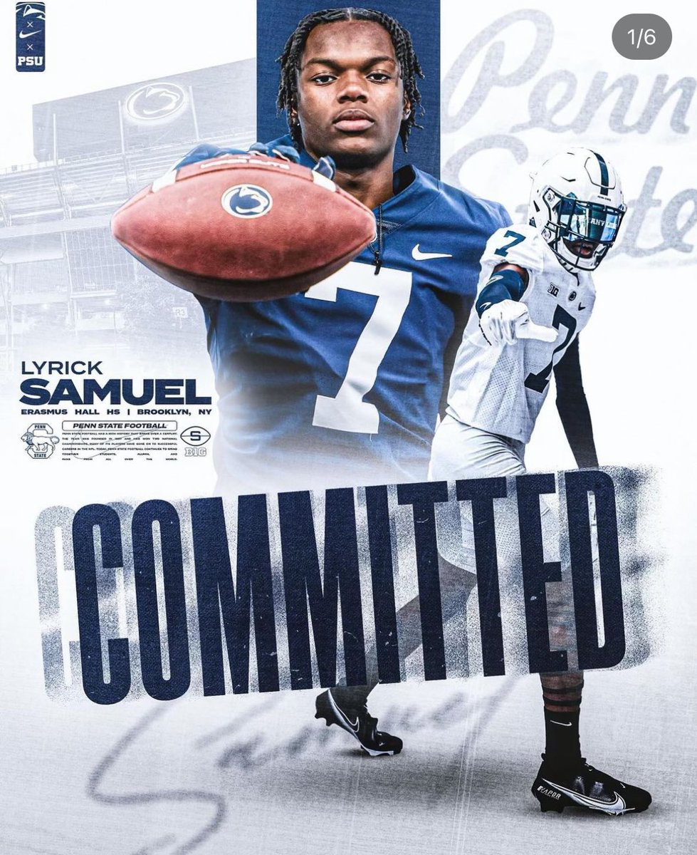 Live7v7's tweet photo. @IamLyrickSamuel #WeAre @PennStateFball @BasicBluesPod @PennStateRivals https://t.co/HhOL0Ryi4J