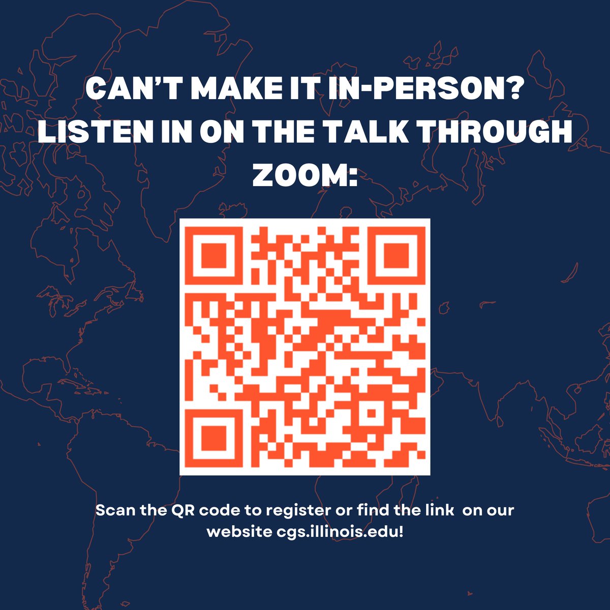 Join us on Thursday for our hybrid lecture with Professor Cameron McCarthy! Register for the Zoom if you can't catch us in person! go.cgs.illinois.edu/CameronMcCarthy