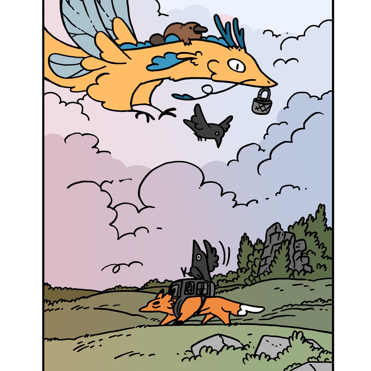 Secondlina's tweet photo. New Crow Time [2/2] 🦊🐦‍⬛❤️‍🔥 https://t.co/jBaNynfSN4