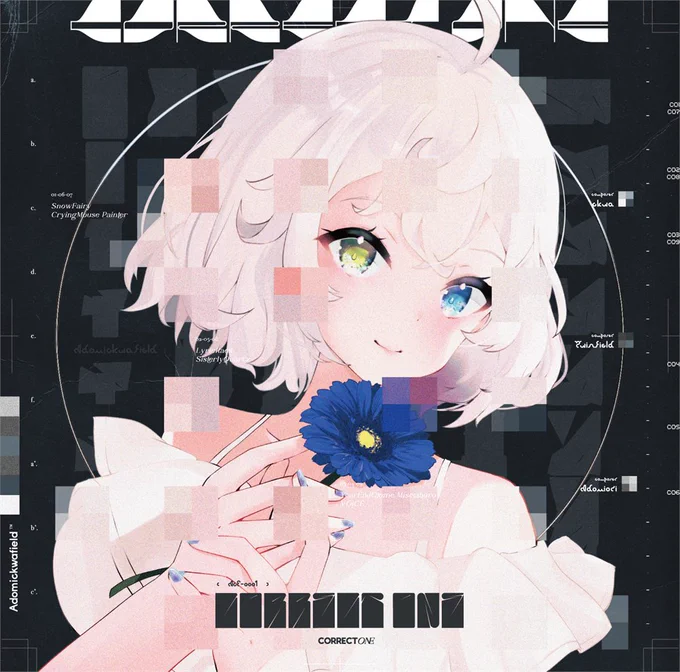#あなたが描く女子がみたい ジャケットシリーズ! 