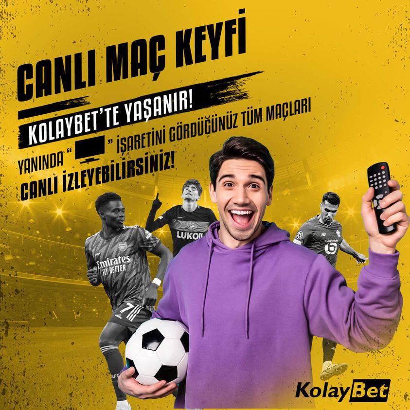 📢Canlı Maç Keyfi #Kolaybet'te Yaşanır ! 🎁🎁

📢Yanında 📺 İşaretini Gördüğünüz Tüm Maçları Canlı Bir Şekilde İzleyebilirsiniz.

#kolaybet #kolaybetgiriş #kolaybetgüncel #kolaybetgüncelgiriş
