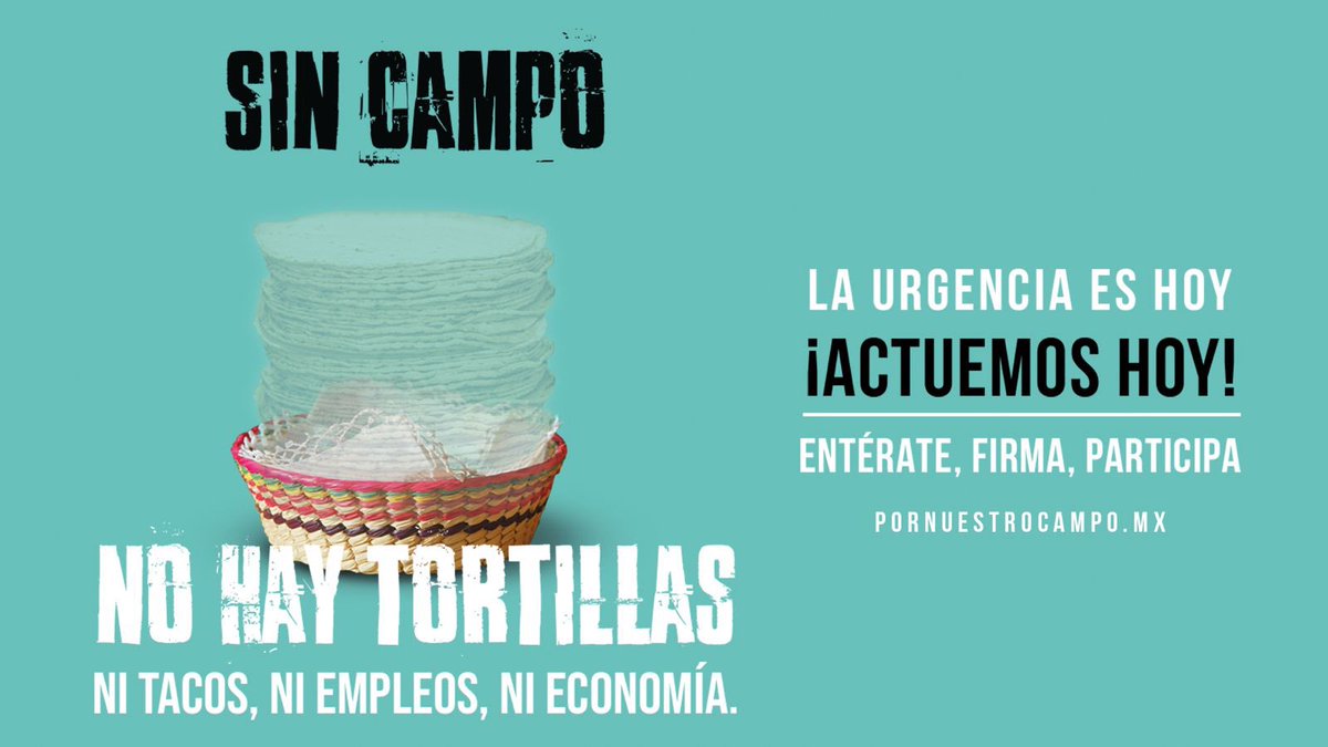 XNuestroCampo's tweet photo. El campo es fuente de vida y de empleo. Sin el, la gente se va, lo abandona y el trabajo se pierde. Por Nuestro Campo, actúa ahora. Firma, comparte, apoya.
#PorNuestroCampo

 https://t.co/wYZpqw2NQF https://t.co/SKzzo6xTiY