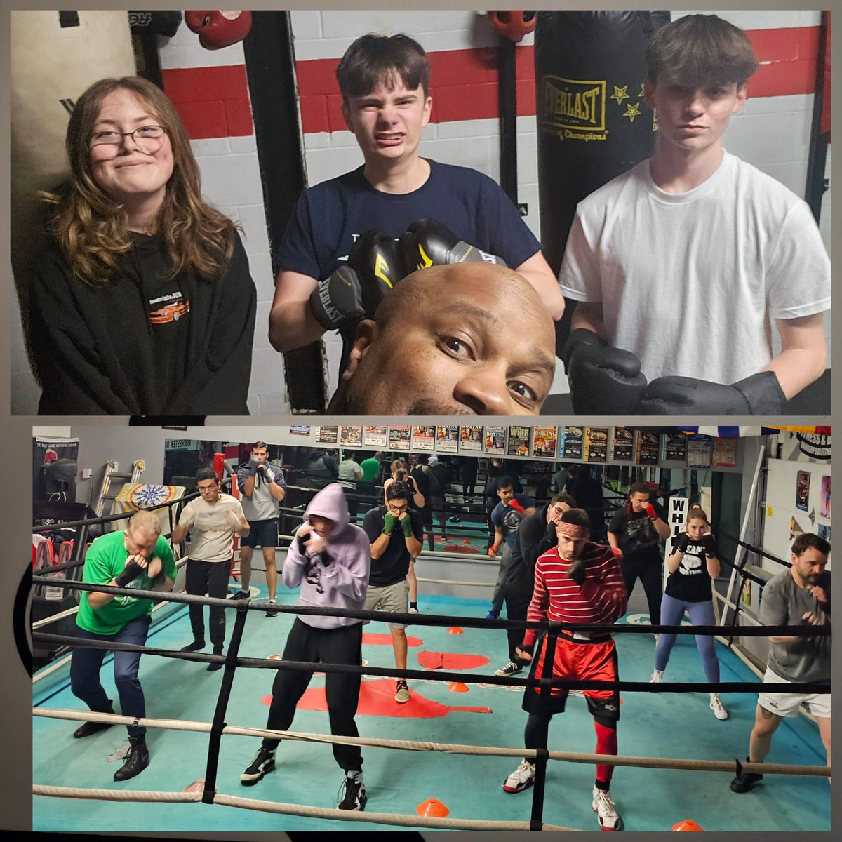 Spent #FamilyDay with the fam at The Whip Boxing & Fitness in Waterloo #makingadifference #fitness #inspiringhope #6xchamp