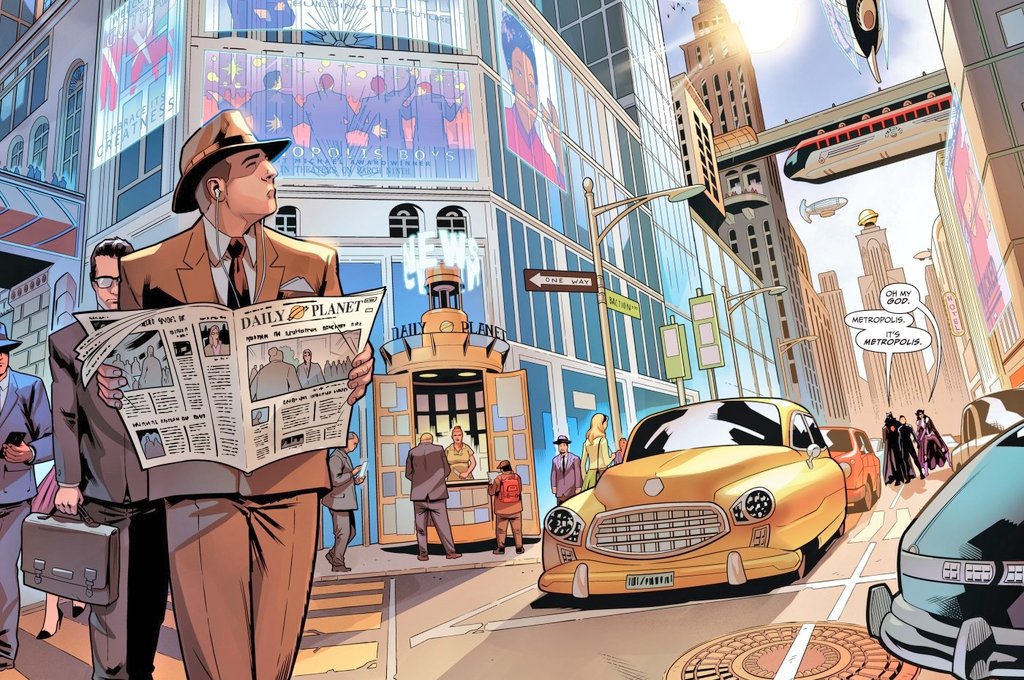 CQuill97's tweet photo. Metropolis is the most beautiful city in the DC universe. I know Superman goes all over the world but I love his connection to Metropolis and how he and the people there create the City of Tommorow. https://t.co/om40z3pZI0