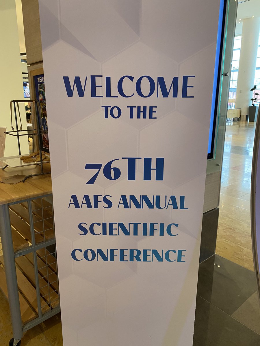 cfso1's tweet photo. CSFO presents to @The_AAFS meeting in 30 minutes in the Denver Regency Mineral B room.  6pm Local Time. https://t.co/SVCxseCAHg