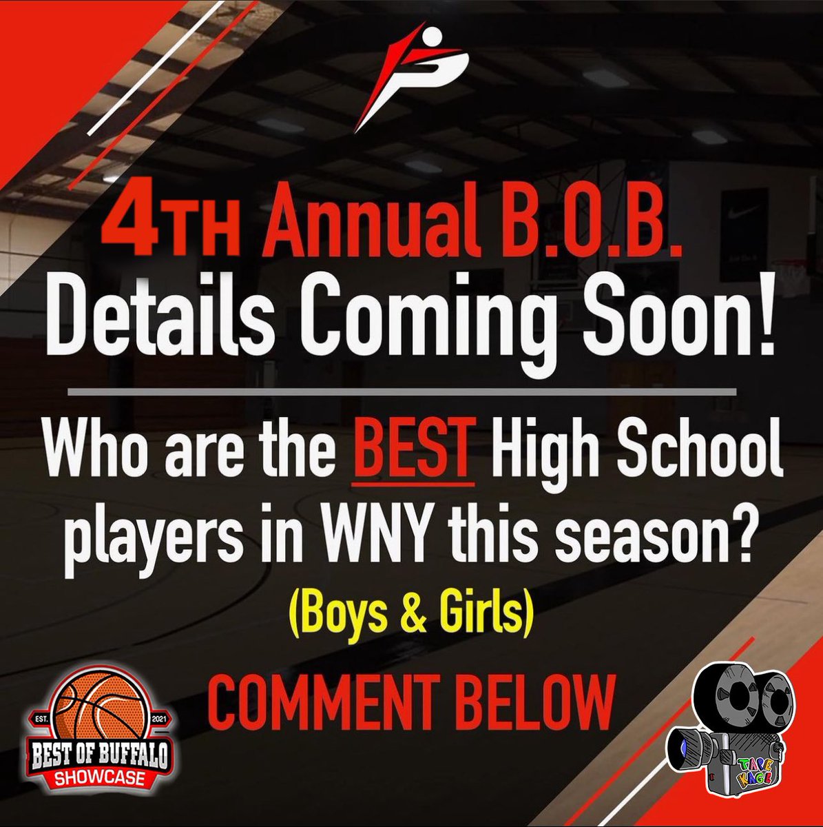It’s that time of Year!!!! 
We need y’all to drop the Names and Schools of the best HS hoopers in WNY below!👇 
(Boys and Girls)
We’ll be compiling our list soon, and announcing more details about the games!