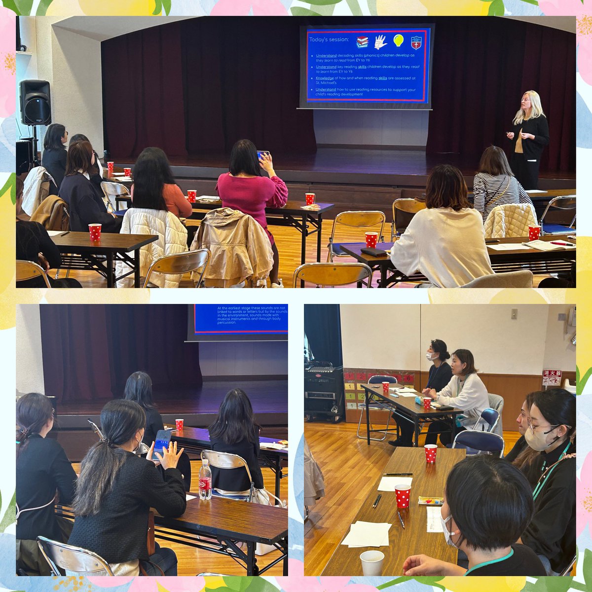 Delighted to welcome parents to today #smiskobe Workshop. Today we are sharing strategies to support young readers #collaboration #community #readingcommunity @The_IPC @The_IEYC