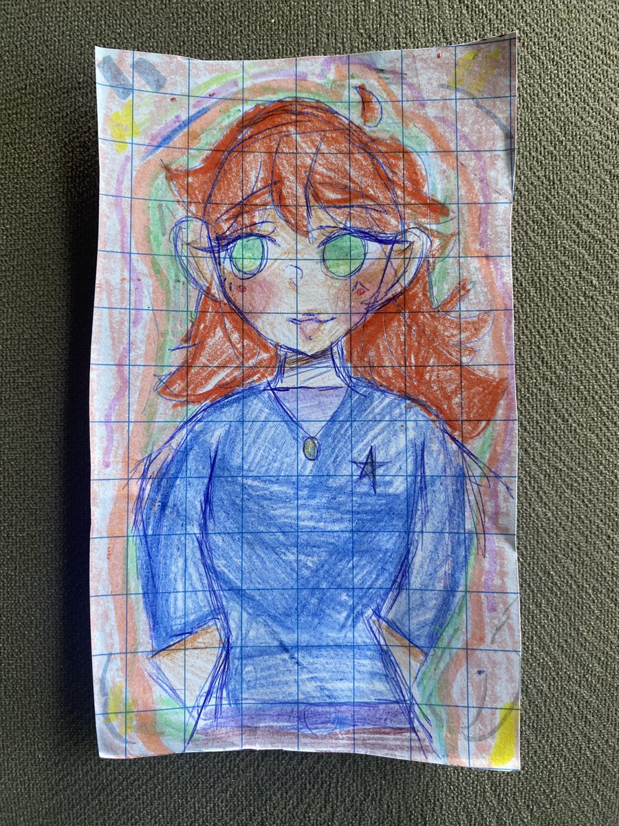 She was proud of this notebook doodle. Even The things I find on the floor or under the couch are often proud dad moments … my 10 year old daughter draws non stop, she lives for it. It always makes me smile to silently admire her work.
